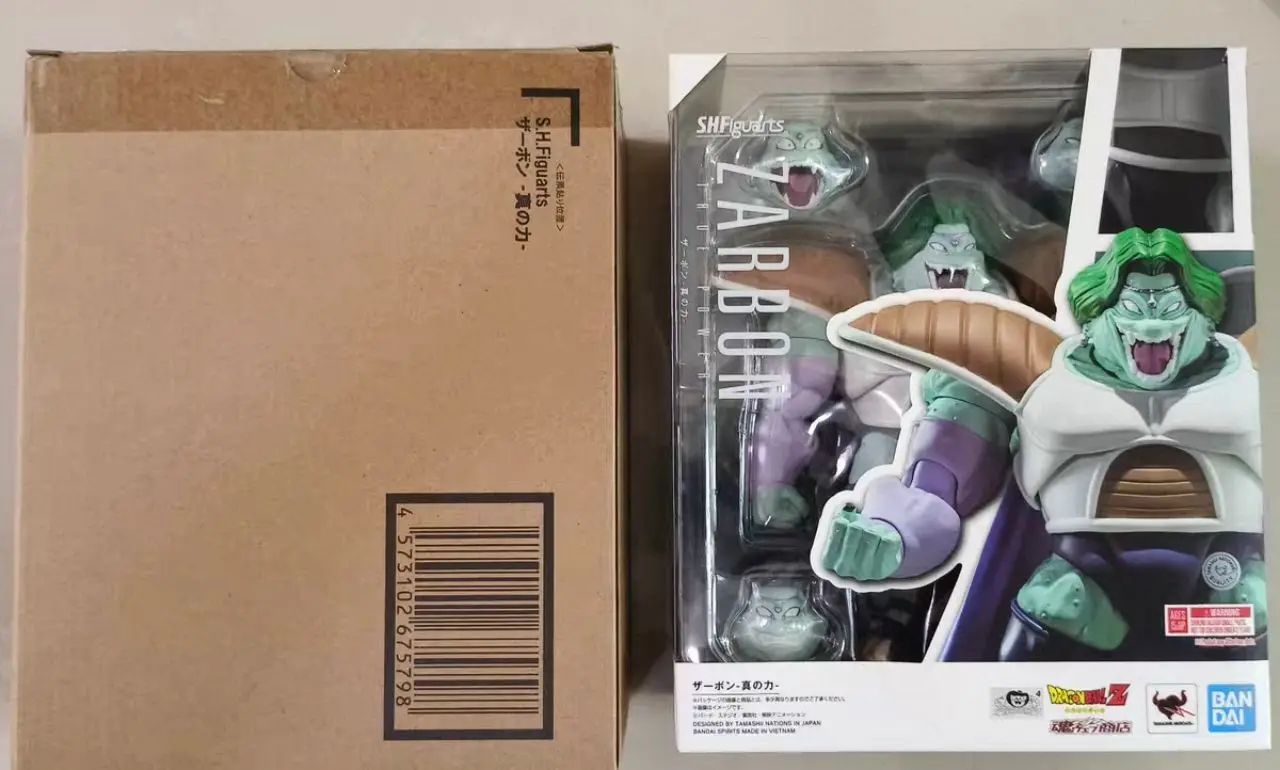 

In Stock Bandai Dragon Ball Z S.H.Figuarts SHF Super Zarbon True Power Anime Action Figures Toys Models PVC Gift Collectible