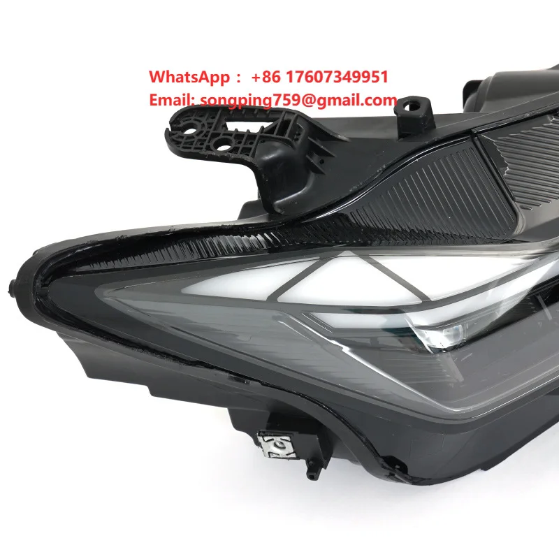 High Quality LED Lens Matrix Headlight Assembly for Changan Univ Modified Automobile Daytime Running Light White Low Front Lamp