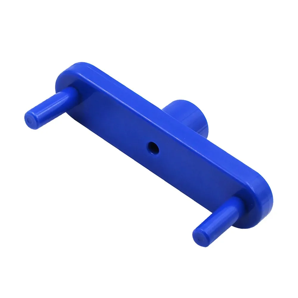 Center Gauge Drill Locator Blue Ruler Doweling Jig Wood Positioning Scribe Woodworking Marking Practical To Use
