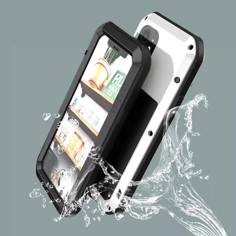 

Original Love Mei 360 Armor Heavy Duty Metal Tank Protection Case for iPhone 17 PROMAX