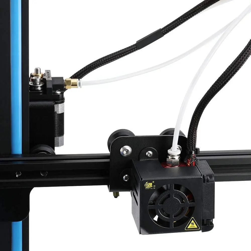 Tubo de alimentação do ptfe do filamento para o creality ender 3 cr10 anet et4 et5, peça da impressora 3d bowden, 1.75mm em tamanho, 1/3/5m