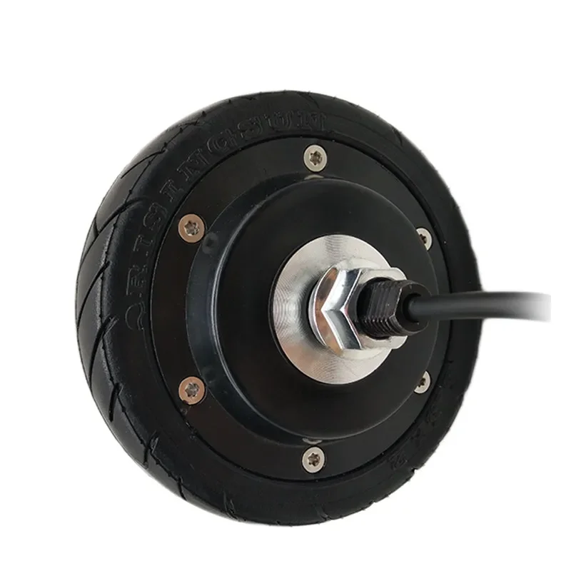 High torque 8 inch 48V 40N.m brushless electric wheel hub motor 1024 encoder  bldc agv robot servo motor