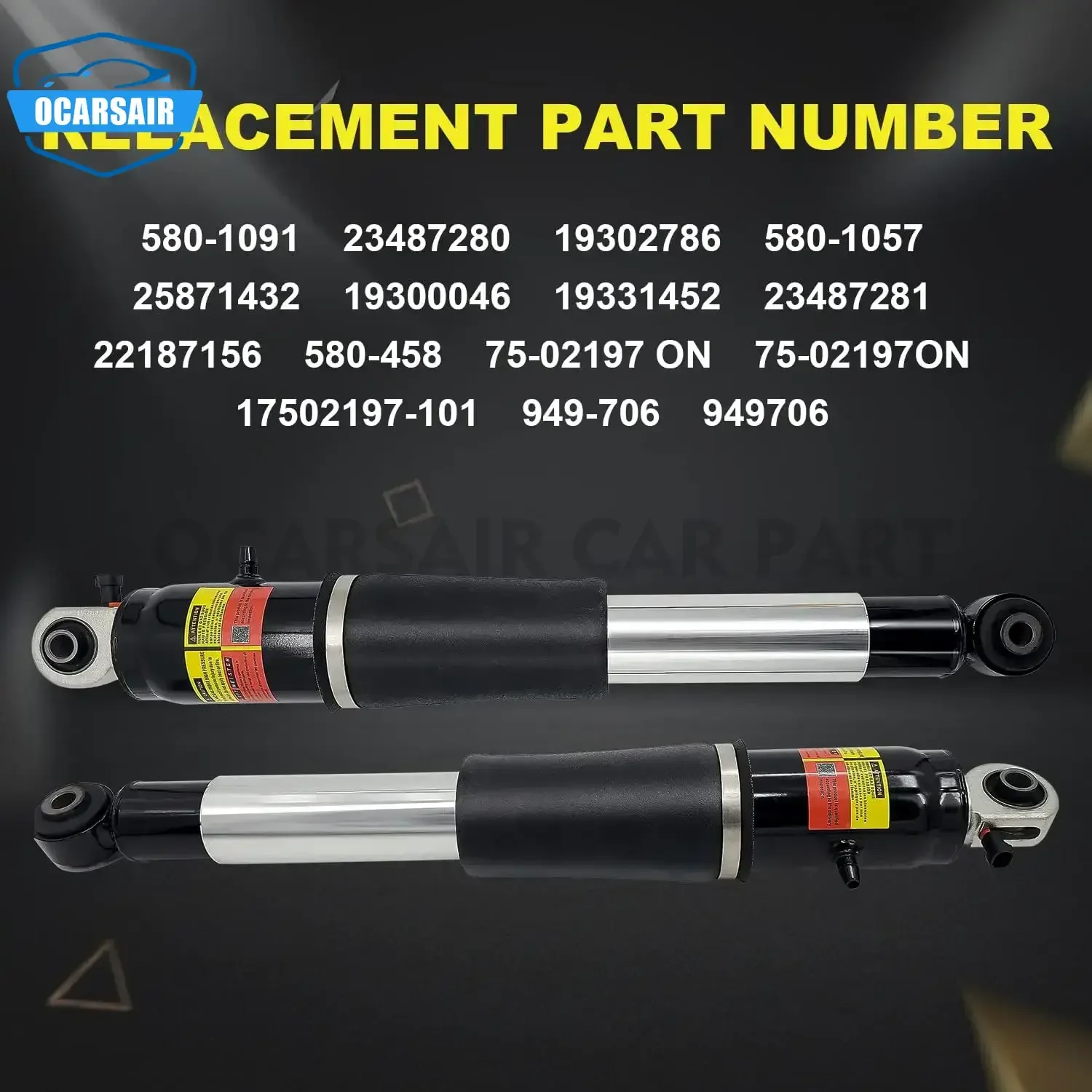 1PCS Front Rear Shock Strut Magneride for Cadillac Escalade ESV Suburban Yukon 75-02197,20810265,19331452 19300031,23487281