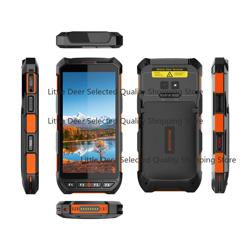 4G Handheld PDA Keyboard 2D  Scanner Rugged  Industrial  Size Warehouse Stock Octa-Core 4800mAh