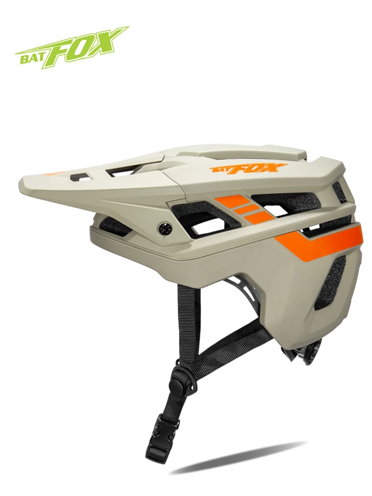 BATFOX 2025 Premium MTB-Fahrradhelm, leicht, bequem, zum Radfahren, herausnehmbare Polsterung, sichere Halteung, Belüftung, Fahrradhelme – Detail 13