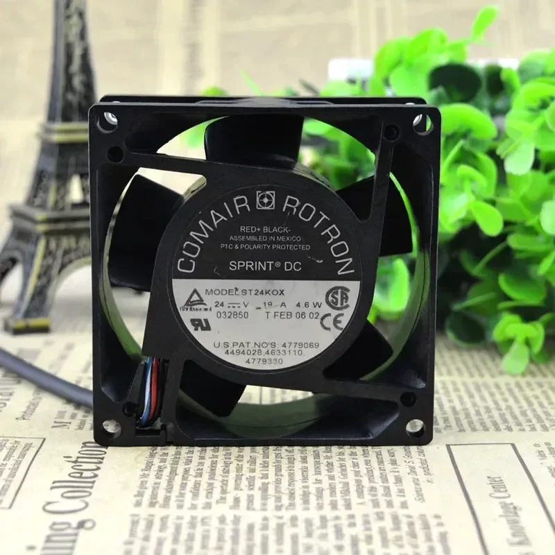 for COMAIR 8032 8CM 8cm Inverter Fan 24V 4.5W ST24KOX Double Ball Bearing Cooling Fan for Mexico