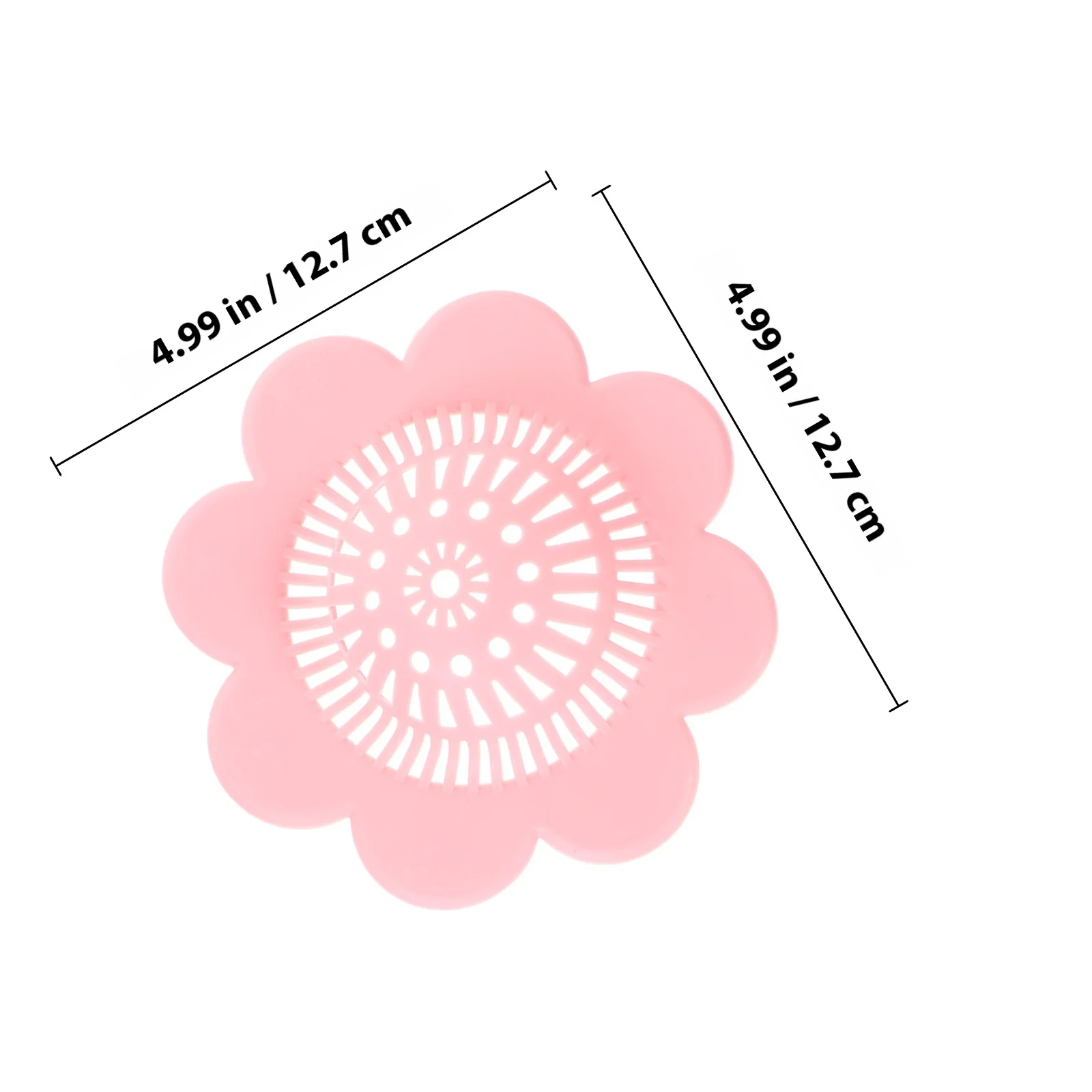 6 stücke Breite Rand Waschbecken Siebe Küche Ablauf Filter Fein Mesh Lebensmittel Schutt Haar Catcher Für Badezimmer Badewanne Heimgebrauch