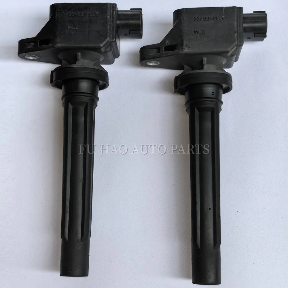 2pcs 33400-65J00 H6T11371 33400-65J0 Ignition Coil for Suzuki Grand Vitara 2.7L V6 SX4 2.0L L4 UF562