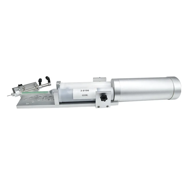 Pneumatic glue pushing shut-off valve, glue dispensing valve, non leaking industrial precision glue dispensing valve