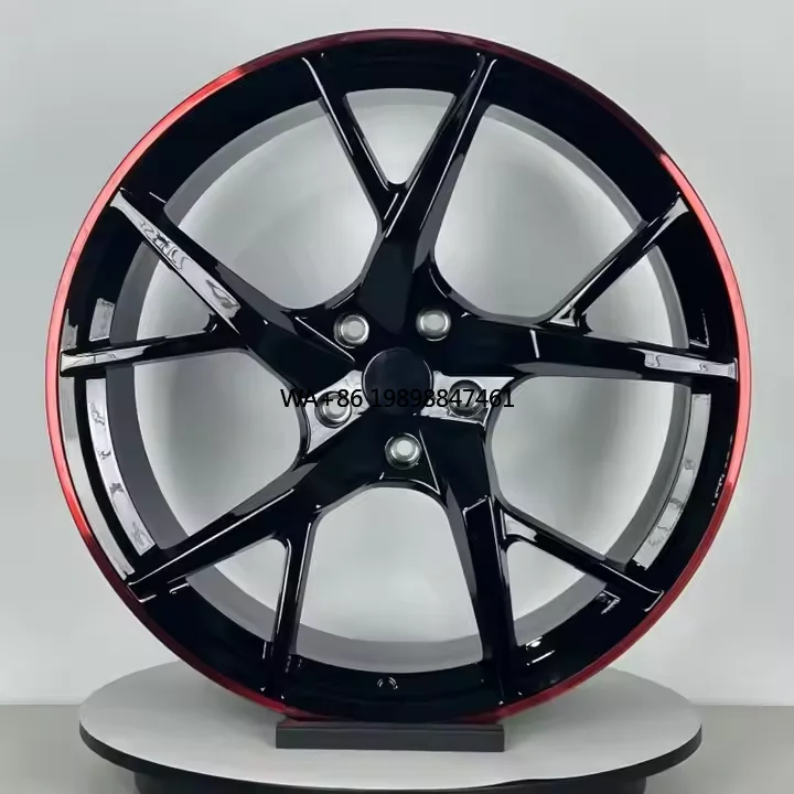 

Custom Alloy Forged Wheels 5x114.3 5x127 5x120 Black Finish Passenger Car Wheels 17 18 19 20 22 24 Inch Car Rims for Toyota