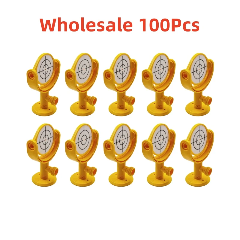 

Wholesale 100pcs Tilting Target Reflector with Crosshair Diameter 60mm Sheet 5/8X11 Thread Mini Target for Total Survey Station