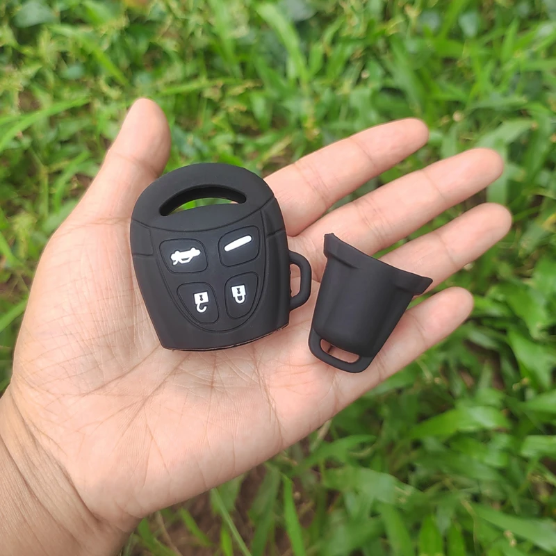 zhangshuyan Fit for saab 93 95 9-3 9-5 old saab smart card remote control car key silicone protective cover view 2