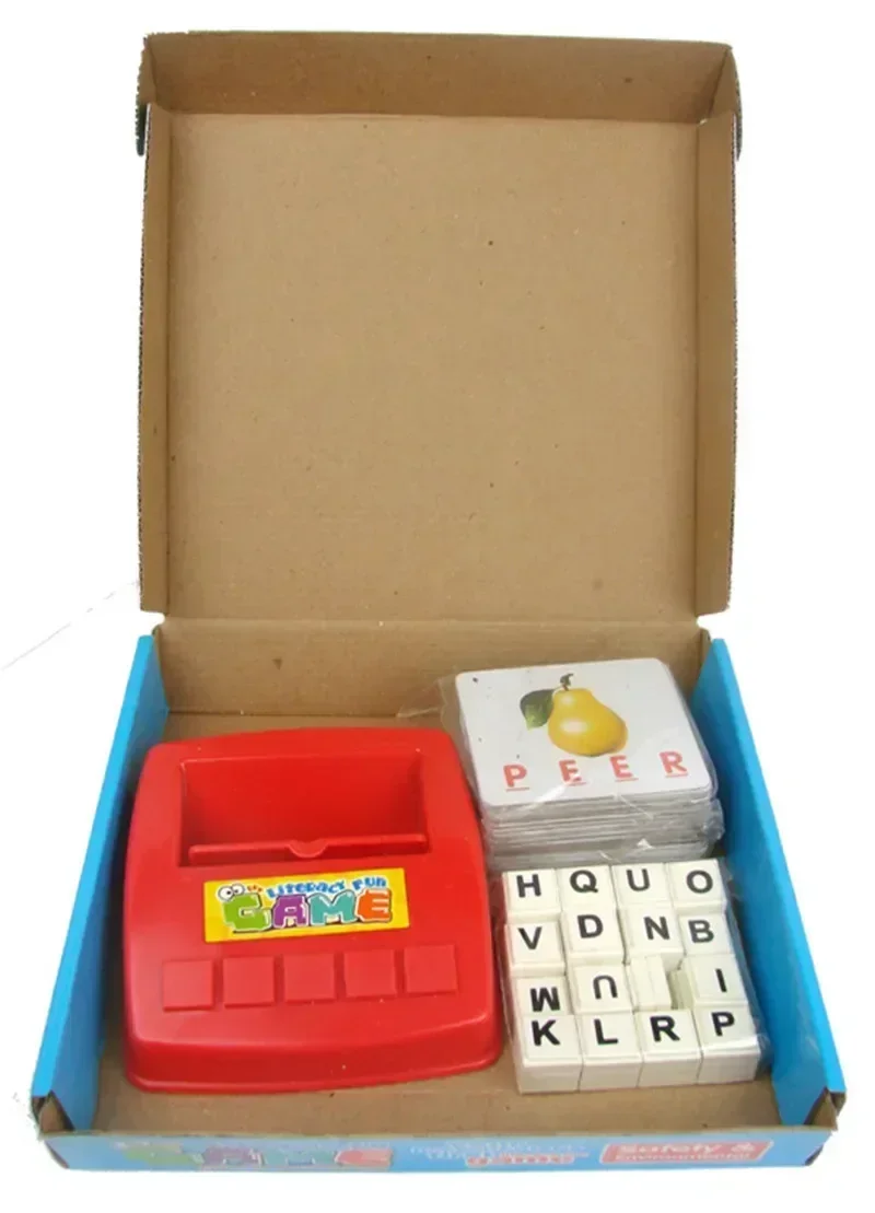 Kinder Lernen Englisch Alphabet Karte Maschine Lehrmittel Desktop Spielzeug Puzzle Bild Rechtschreibung Wort Spiel Geschenk