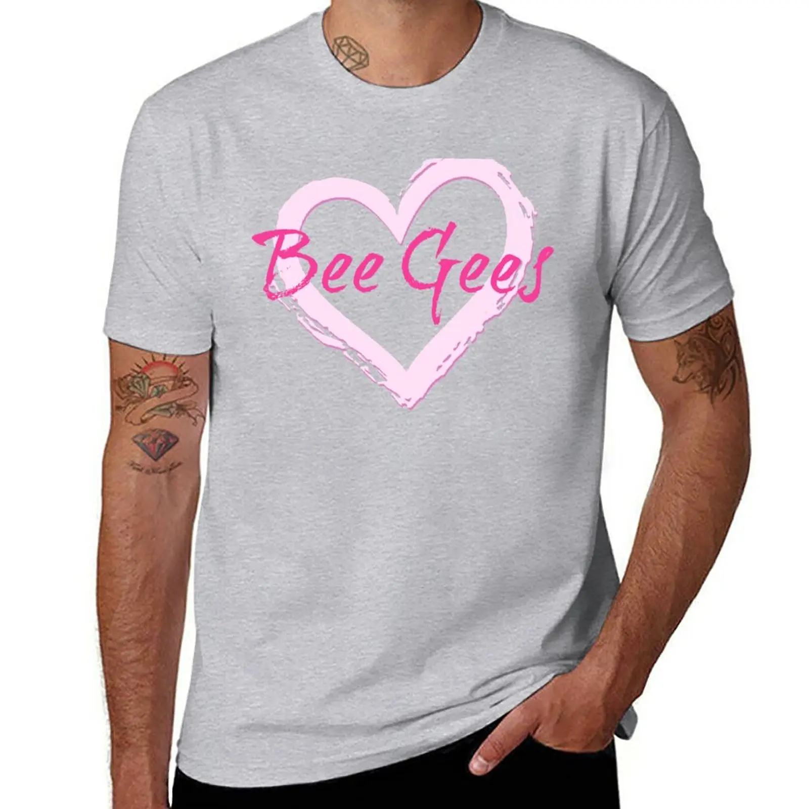 New The Bee Gees! T-Shirt Aesthetic clothing funny t shirt summer tops sweat shirts plain white t shirts men