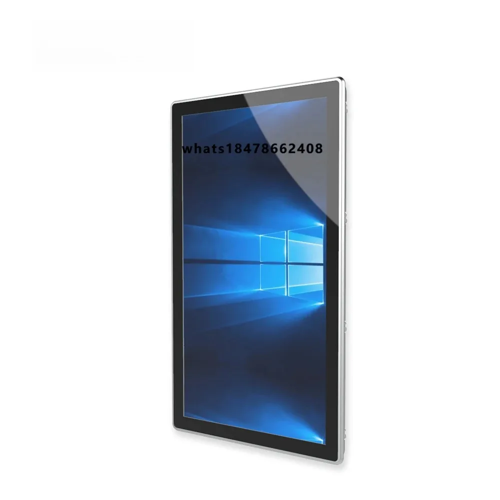 21.5 Inch 1920x1080 One PC Embedded Fanless Industrial Touch Panel PC IP65 Waterproof Capacitive Touch Screen PC