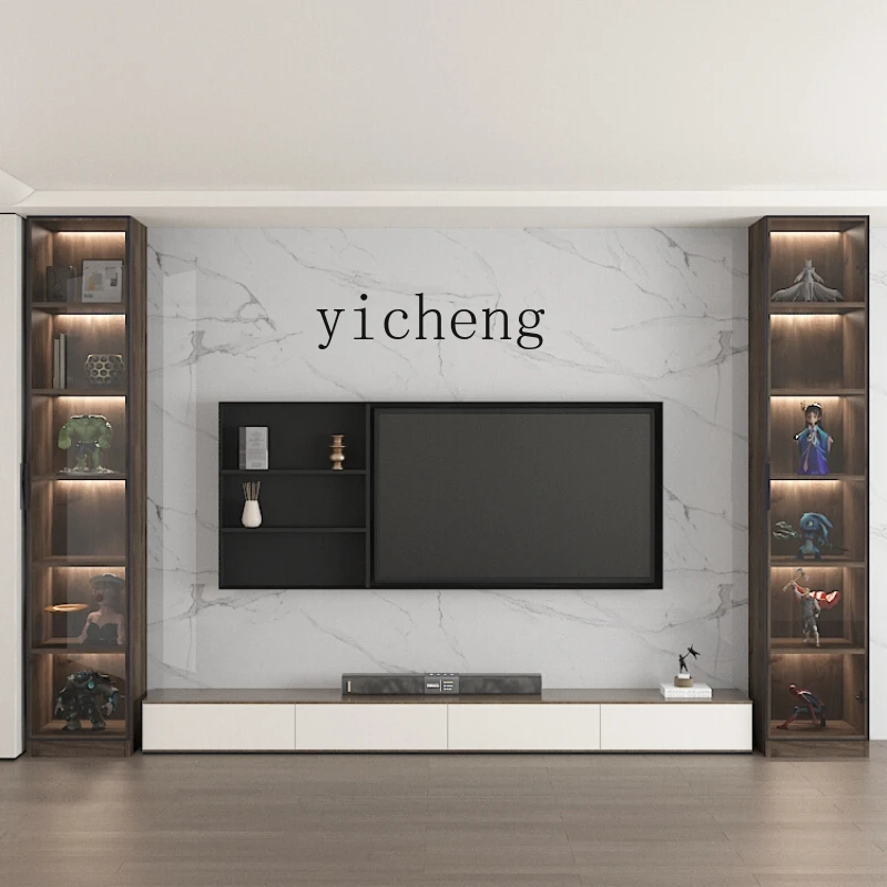 XL Living Room Glass Door Display Cabinet Storage Clothes Closet Lego Hand-Made Storage Glass Side Cabinet Bookshelf