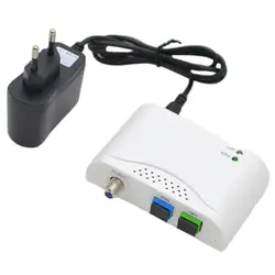 New FTTH CATV Mini Node WDM Optical Receiver Fiber Optical Converter Triplexer Minimode inch RF Port EU Power Supply Wholesale