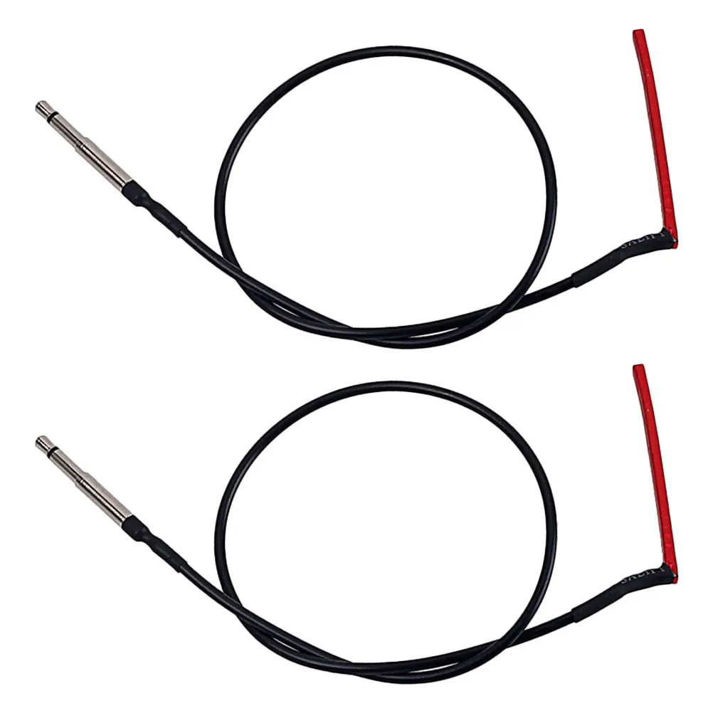 

2 Pcs Guitar Pickups Acoustic Folk Accessories for Ukulele Microphone Mini Piezo Accessory