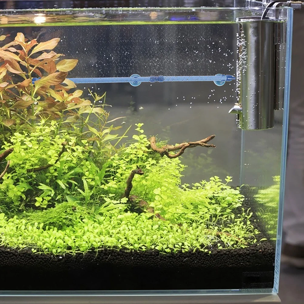 

2pcs Bubble Strip Freshwater Saltwater Aquarium Air Stone Bubbler Safe Diffuser Tube Fish Tank Oxygen Pump ABS Material Daily