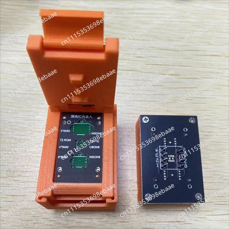 Suitable for Apple laptops, this 3-in-1 BIOS probe reader/writer is compatible with Wson 8*6 and 6*5 T2 ROM flashing.