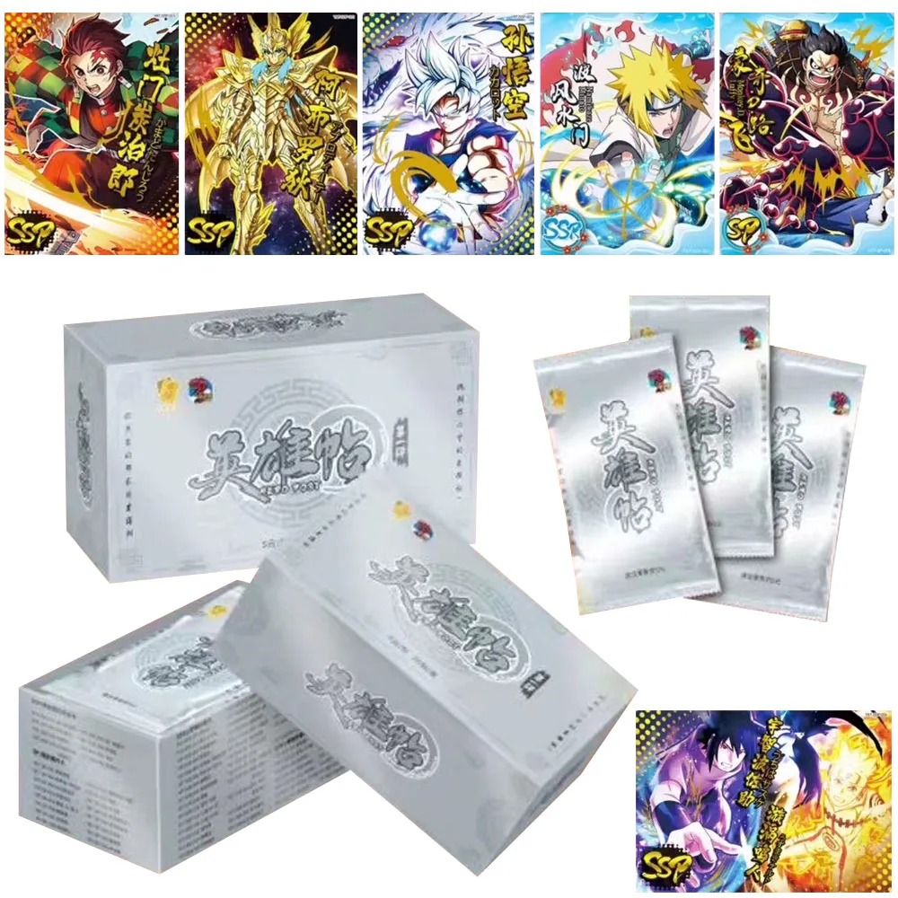 

Wholesale New One Piece Card Saint Seiya Card Anime Rare SSP SSR Collections Cards Children's Toys Gifts