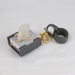 1pc portable wristband curly hair perm wristband holder, ultra-thin wristband perm paper hair styling tool