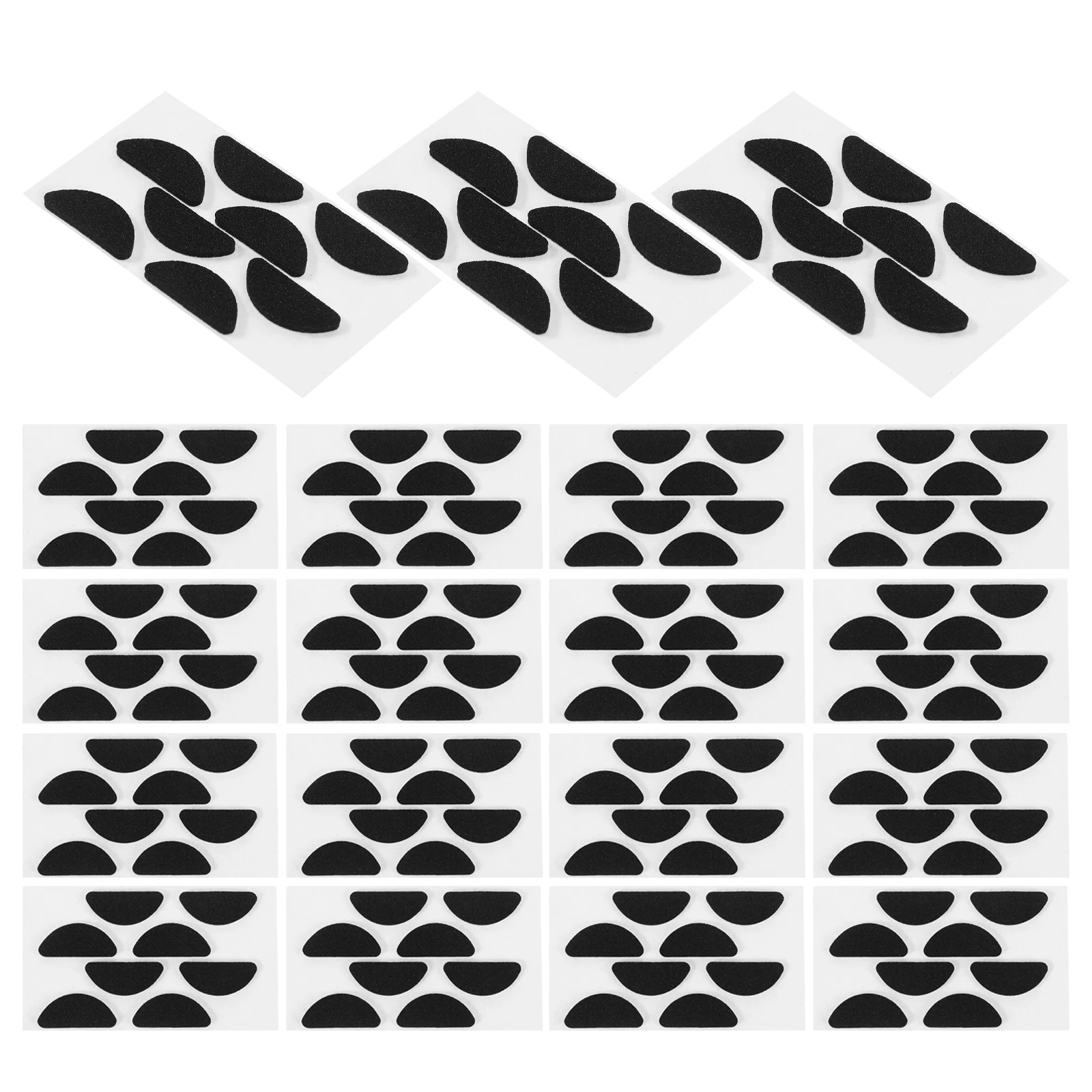 

600Pairs Anti Slip Glasses Nose Pads D Shaped Self Adhesive Soft Cushions for Eyeglasses Sport Reading Fashion Frames