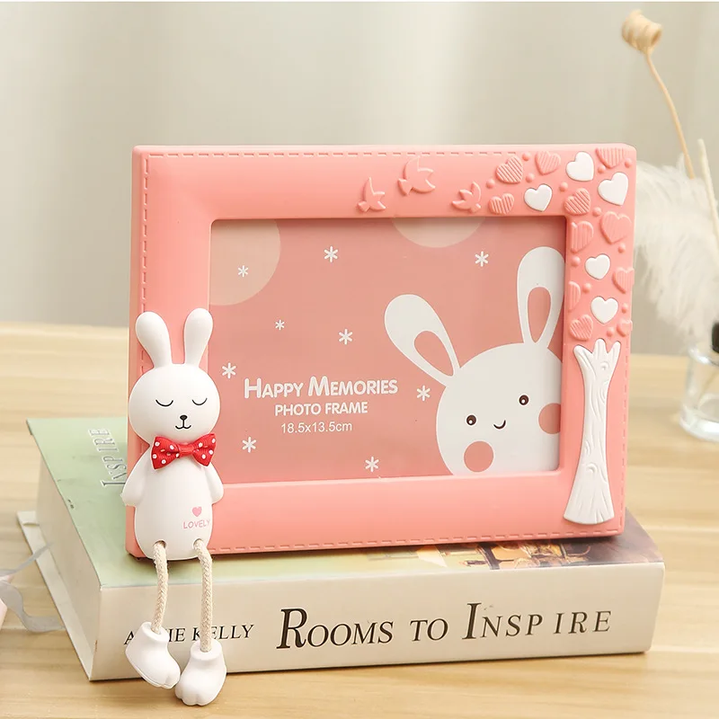 7 inch Cartoon Cute Rabbit Photo Frame 7