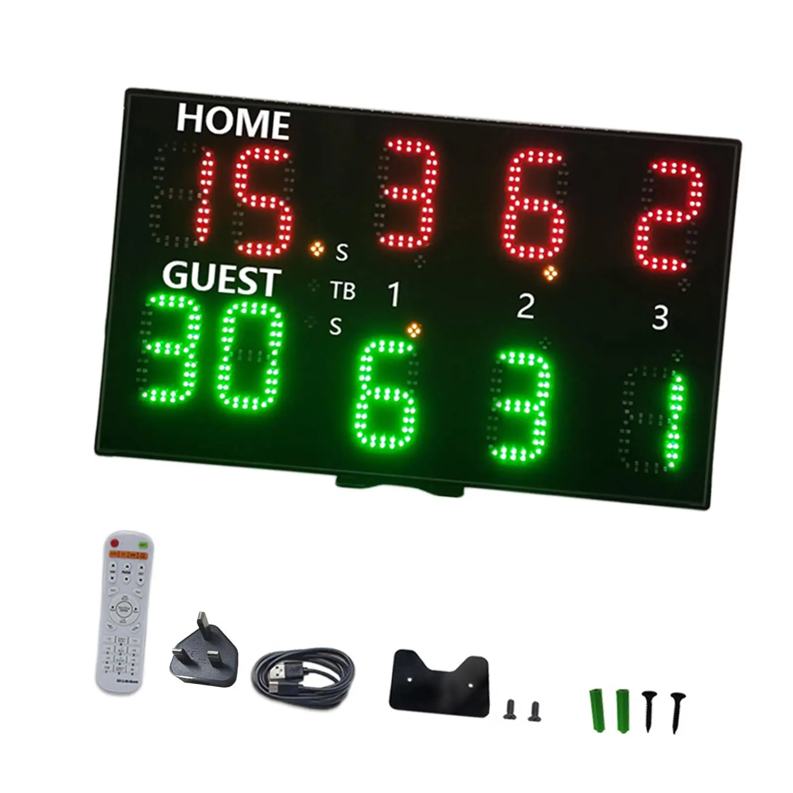 Digital Scoreboard Electronic Scoreboard for Indoor Outdoor Games Volleyball