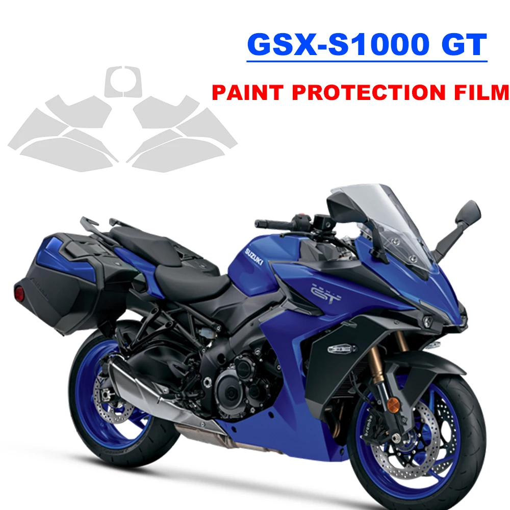For SUZUKI GSX-S1000 GT 2022-2025 Paint Protective Film Transparent GSX S1000GT Motorcycle TPU Invisible Protective Film