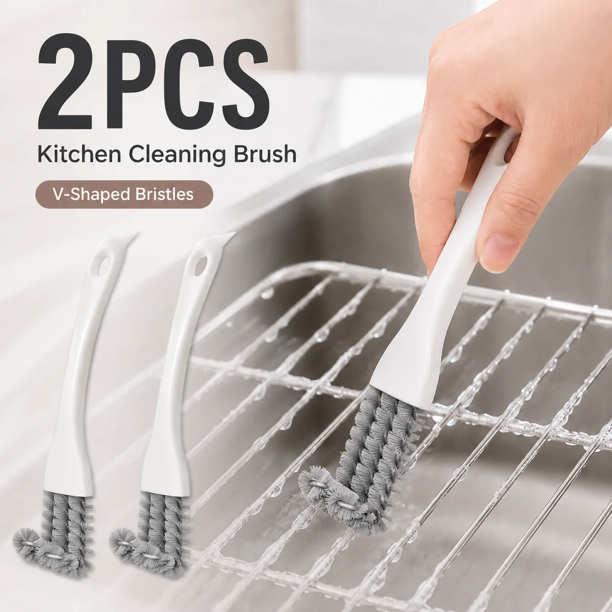 Commercial Kitchen Hood Installation - 2PCS Kitchen Crevice Cleaning Brush Nylon