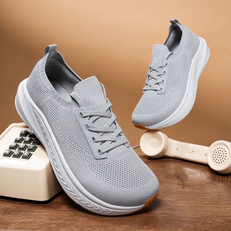 

Fashion Outdoor Running Shoes Men Breathable Lightweight Soft Zero Drop Sole Barefoot Wide-toed Shoes Men Sneakers Casual Shoes