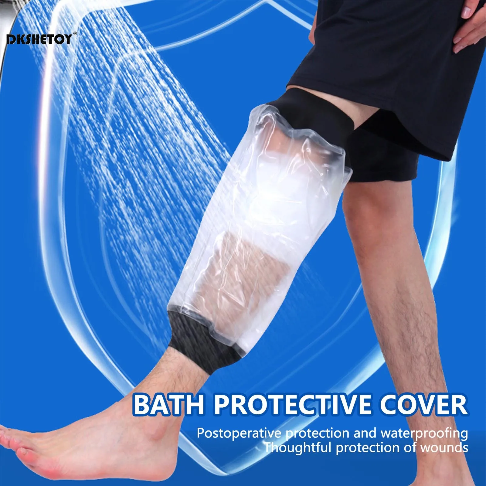 waterproof Braces for elbow fracture Care Keep Dry Cast Protector Bandages Rashes Reusable Plaster Shower Bag Support Bandage