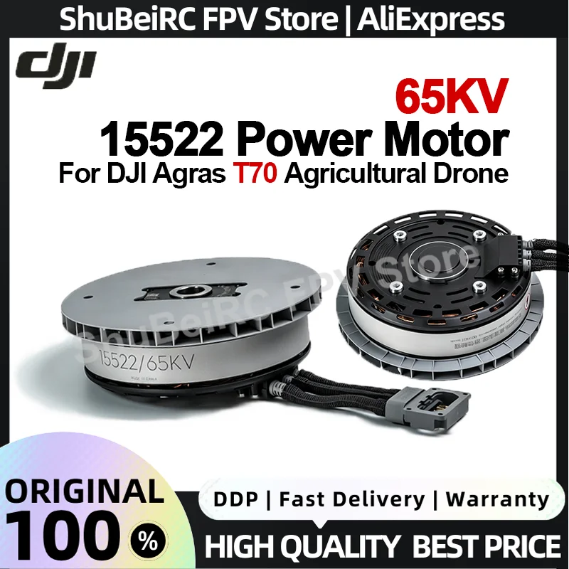 Original DJI T70 15522 Power Motor 48KV Brushless for DJI T70/T70P Agricultural Drones Accessories Plant Protection UAV Parts