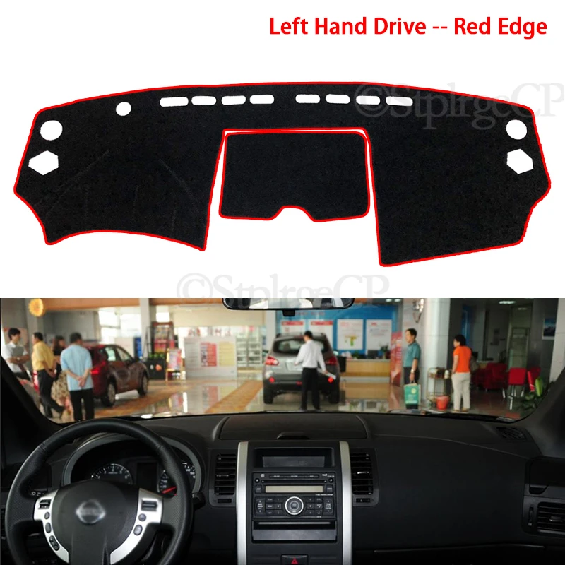 Sunshade Dashmat Accessories 2009 2010 2011 X Trail XTrail for Nissan X-Trail T31 2008~2013 Anti-Slip Mat Dashboard Cover Pad