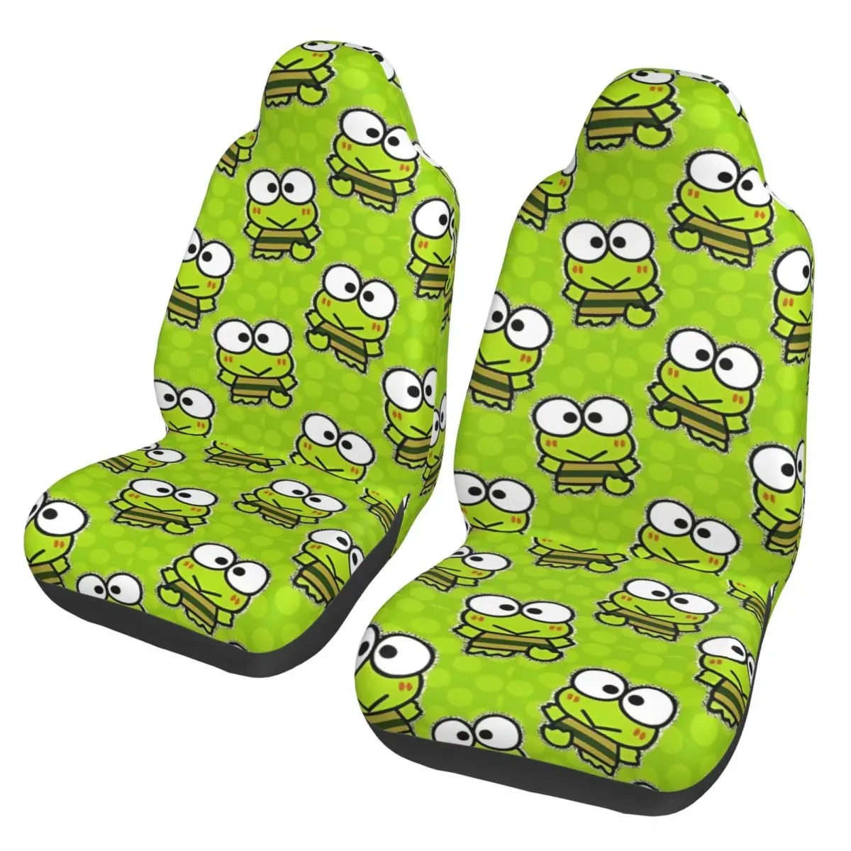 

Cute Cartoon Keroppi Universal Car Seat Cover Waterproof AUTOYOUTH Car Seat Protection Covers Fiber Fishing