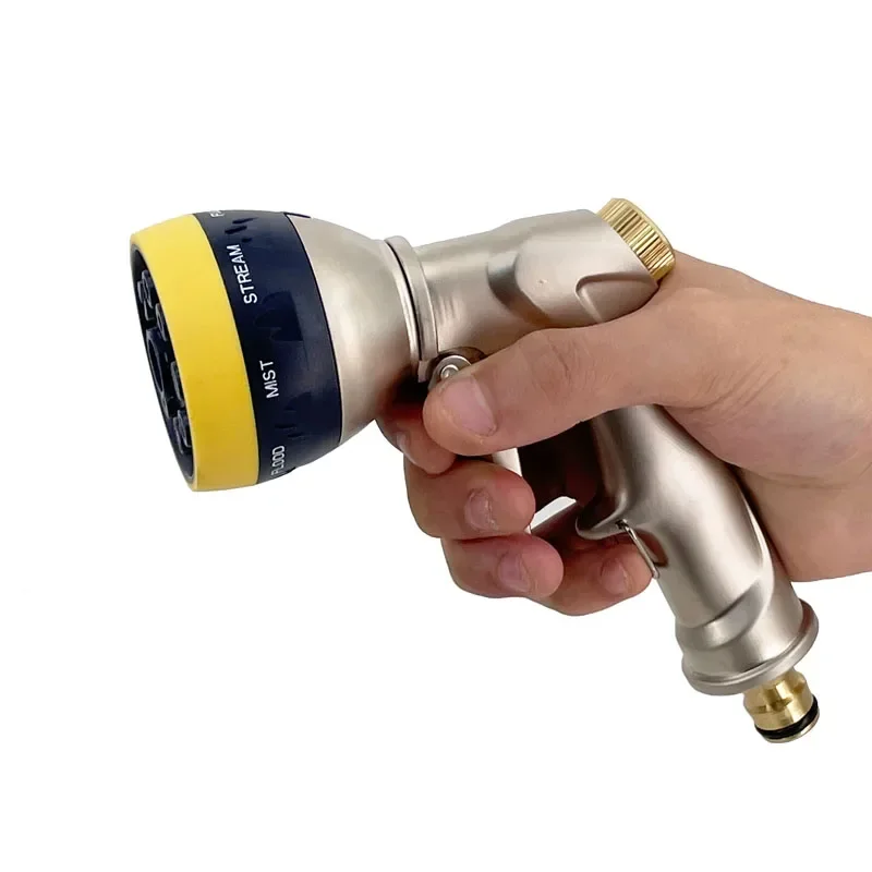 25FT-100FT خرطوم سقي الحديقة القابل للتوسيع غسيل السيارات بالضغط العالي مدفع المياه متعدد الوظائف ، أداة الري والتنظيف في الحديقة #6