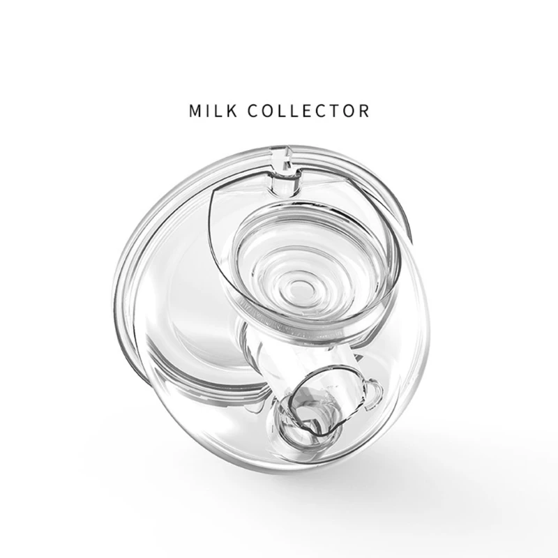 Wearable Breast Pump Accessories Silicone Horn Diaphragm Milk Collector Nursing Cup Tee Joint Electric Breastpump Parts