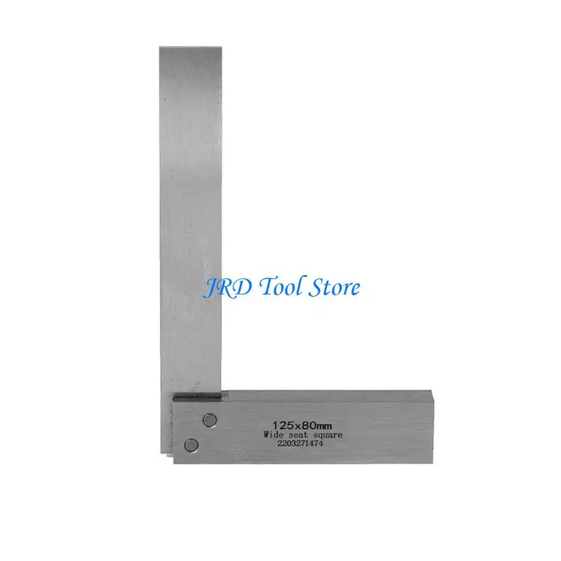 

A2UD High 90 Degree Right Angles Wide Seats Square Machinist Square Engineer Steel Angles Ruler Wide Base Square