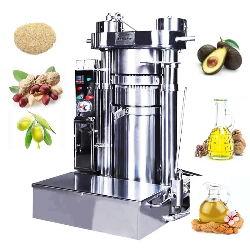 ForMulti-function Avocaoil Filterbean Extraction Msolide Hydraulic Cold Oil Press Machine Manual Pressers Making