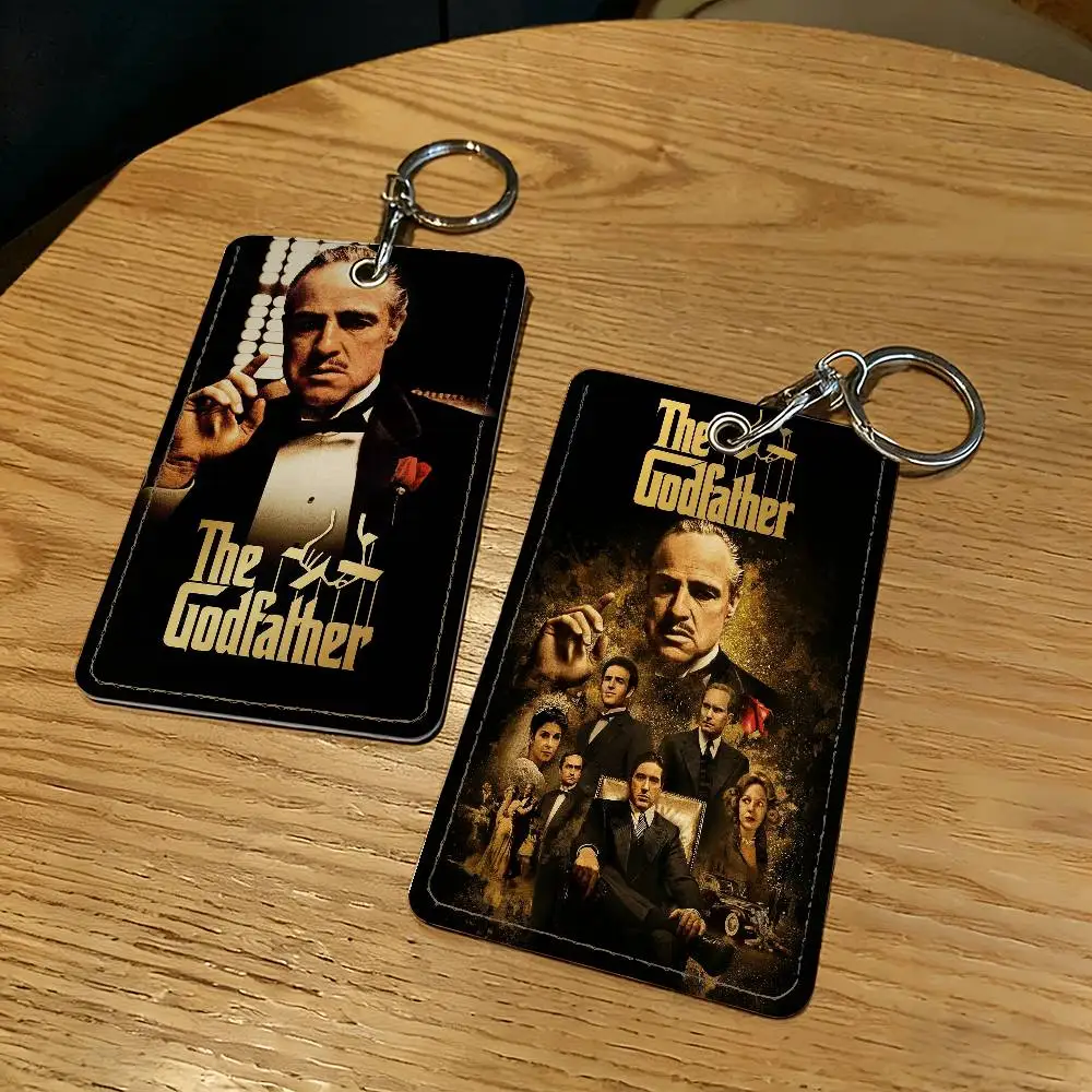Movie The Godfather Card Holder Keychain Key Ring Door Lock Access Protective Case For Security Gift