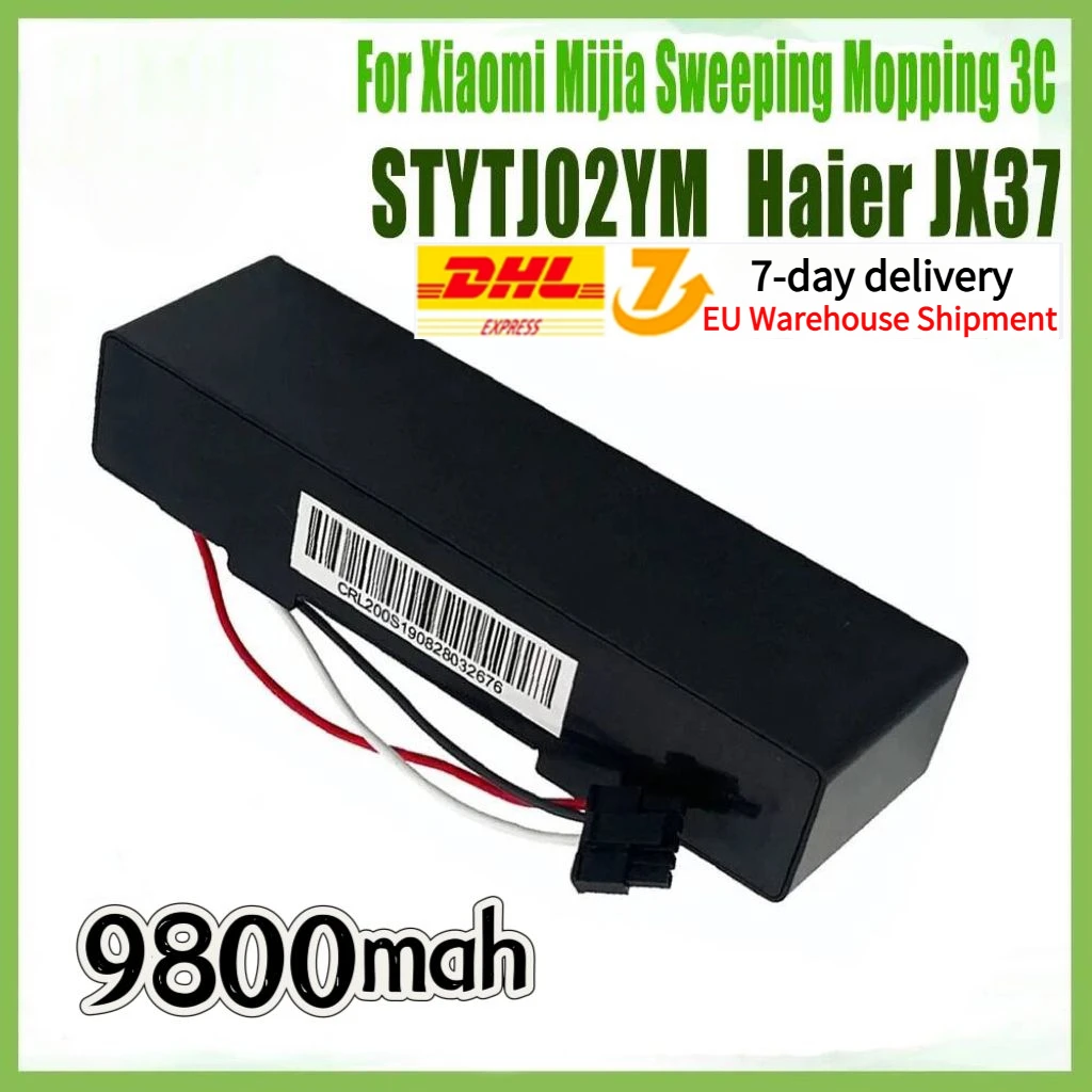 

Original Rechargeable battery For Conga 3290 3390 3490 3590 3690 3790 3890 Sweeping Mopping Robot 14.8V 9800mah Vacuum Cleaner