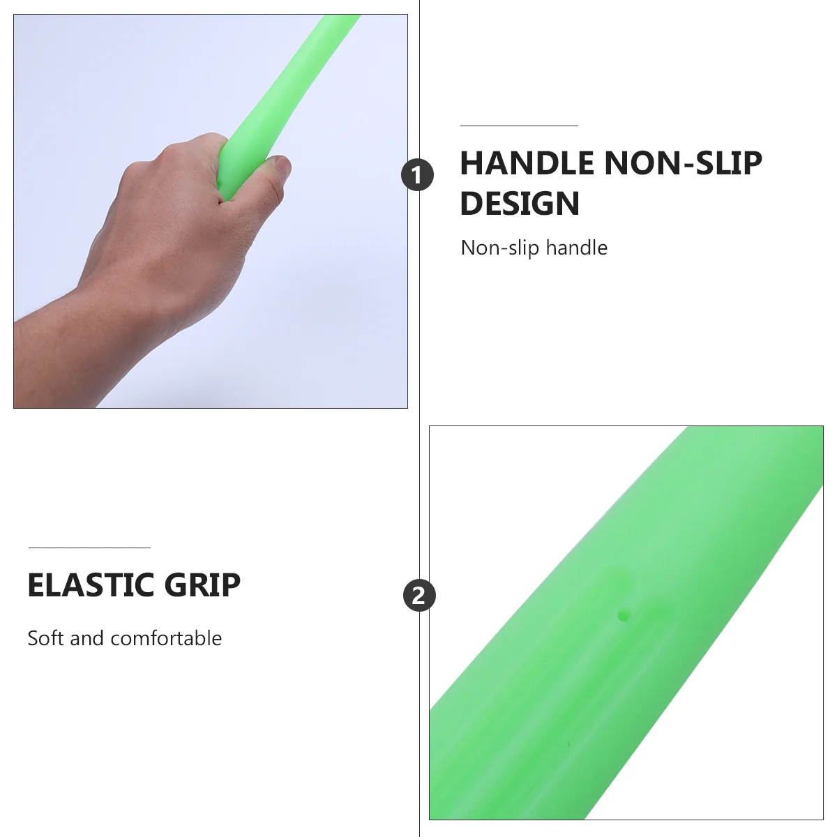 

1 шт., массажный молоток, мягкий резиновый инструмент для релаксации тела, эргономичная ручка, ручной молоток для боли в мышцах, спине, шеи