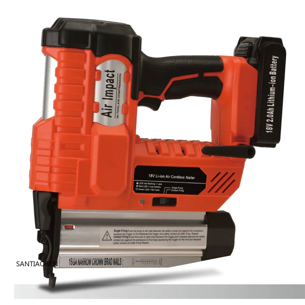 

20255000N Impact Force Cordless Nail Gun for Upholstery & Decorative Trim Lightweight Ergonomic Design