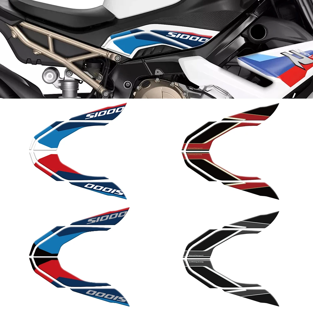 

Motorcycle Accessories Lower Knee Protector Sticker 3D Gel Paint Protection For BMW S1000R S 1000 R M1000R 2021 2022 2023 2024