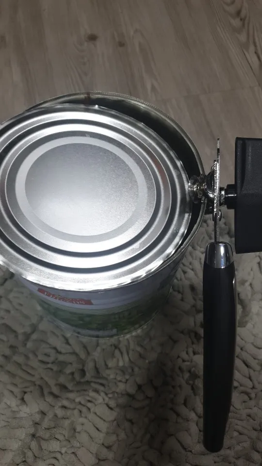 Stainless Steel Can Opener Multifunctional Grip Opener Side Cut Professional Tins Bottle Opener Kitchen Gadgets photo review