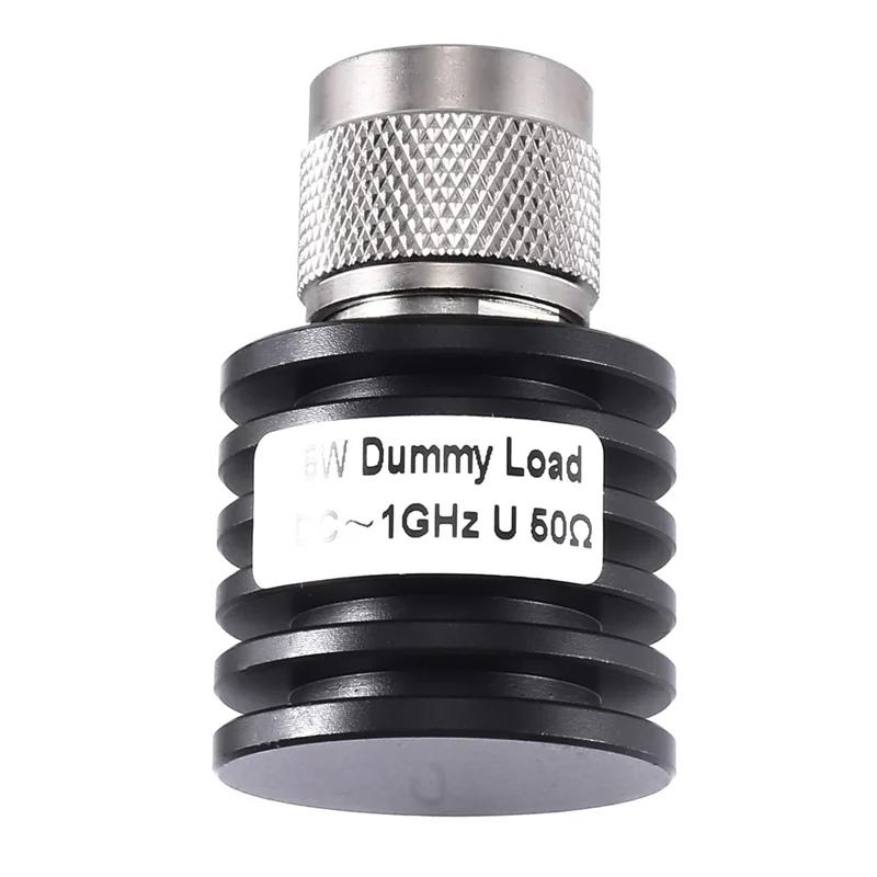 

B28C-UHF M PL259 SO239 Male Load High-Power 5W Coaxial Termination DUMMY Load 50Ohm DC-1GHZ With Heat Sink Low Standing Wave