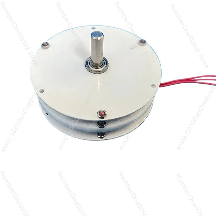 High Efficiency Double Rotor of Micro-disc Type High Torque Coreless Permanent Magnet Brushless Motor