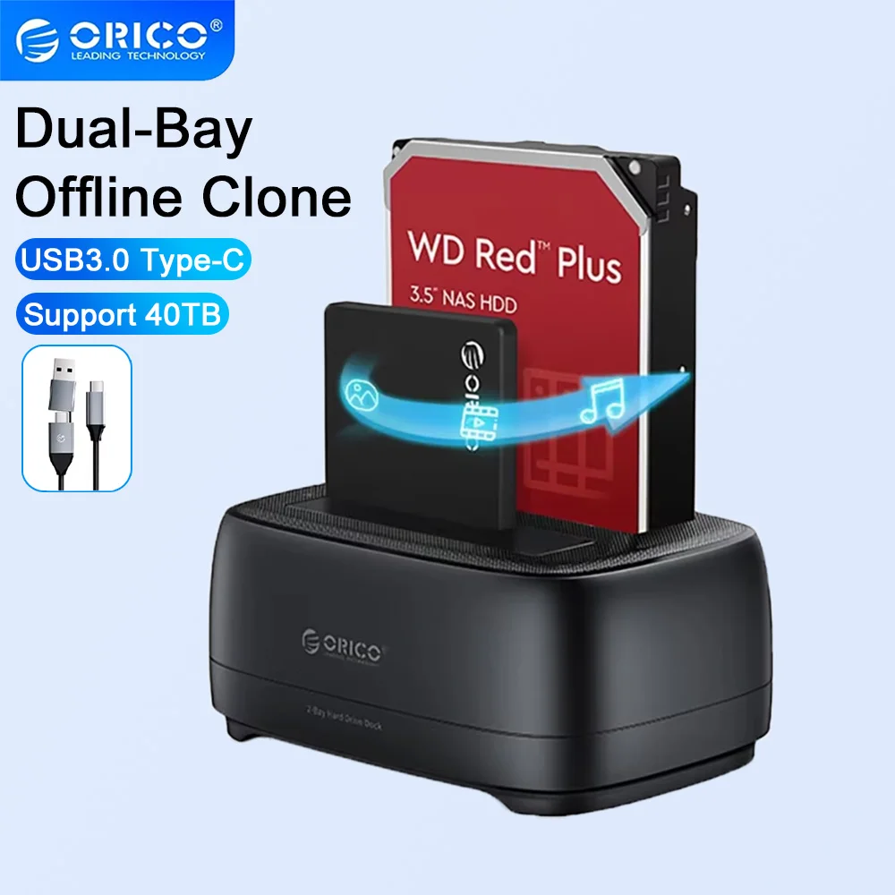 orico-custodia-per-dischi-rigidi-da-25-35-pollici-con-doppio-alloggiamento-interfaccia-usb-30-e-type-c-e-supporto-per-la-clonazione-offline-adatta-per-dischi-rigidi-da-25-e-35-pollici-ideale-come-accessorio-per-pc