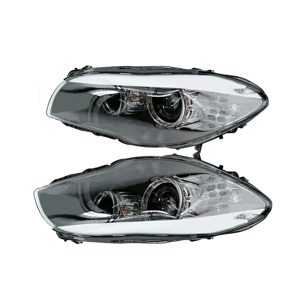 2 Pcs Headlight Spare  Headlamp Front  For BMW F10 F11 F18 520 523 2011to2013 Car Accessories 63117271911 63117271912